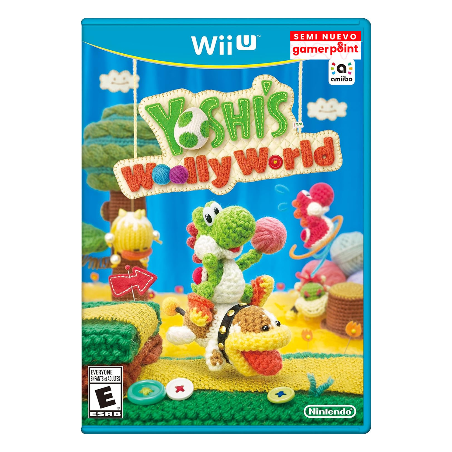 Yoshi's Woolly World Wii U Usado