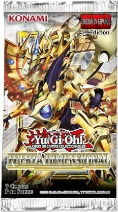 Yu-Gi-Oh! TCG Fuerza Dimensional - Sobre Español