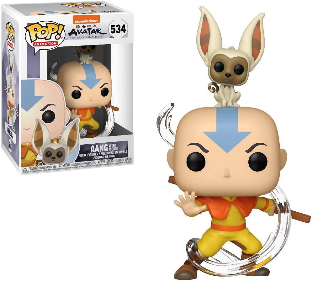 Funko Aang With Momo 534 (Avatar The Last Airbender)