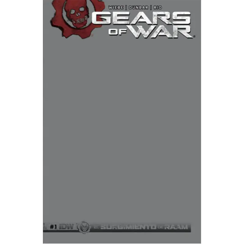 Comic Gears Of Wars Mate 1 Blank Cover