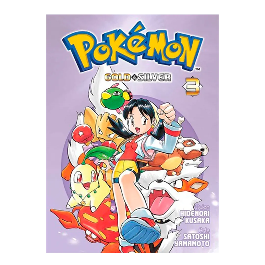 Manga Pokemon Gold y Silver N.3