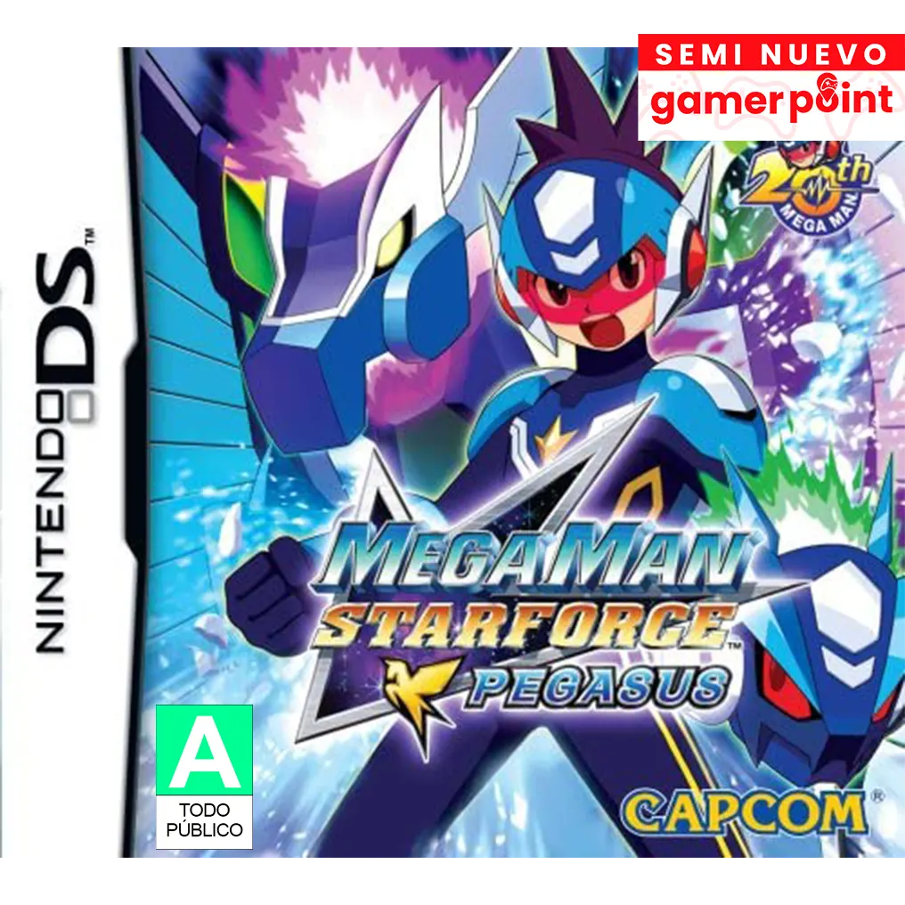 Mega Man Starforce Pegasus Nintendo Ds Usado
