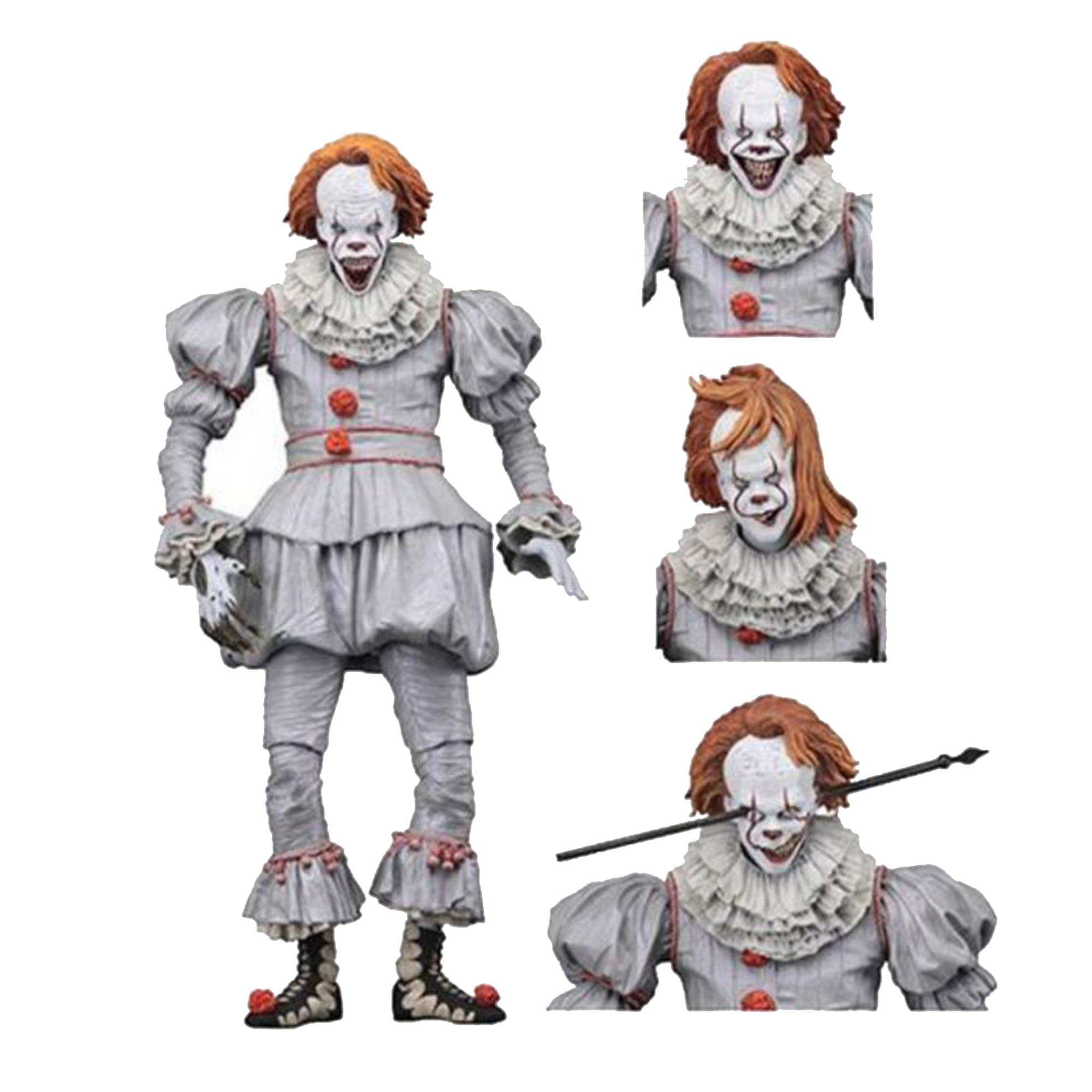 NECA Figura de Accion Ultimate: IT ESO - Pennywise Casa Encantada 7 Pulgadas