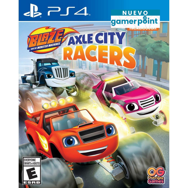 Nickelodeon Blaze Of The Monster Machine Axle City Racer Ps4