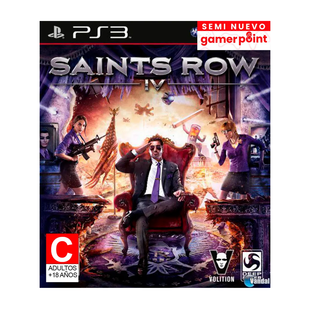 Saints Row 4 Ps3  Usado