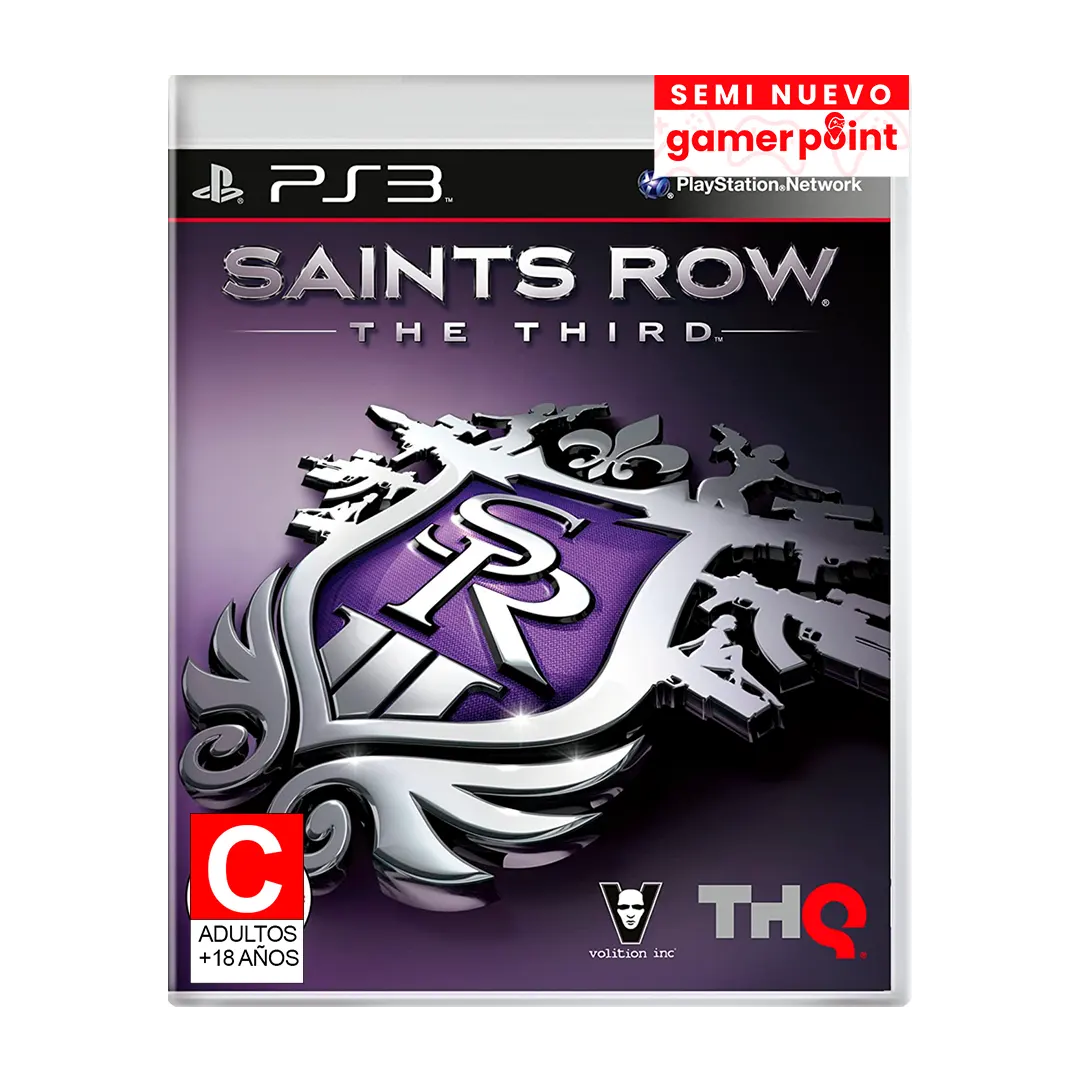 Saints Row The Third Ps3  Usado