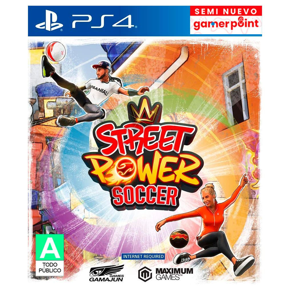 Street Power Soccer Ps4 Usado