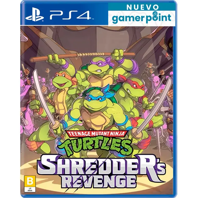 Teenage Mutant Ninja Turtles Shreddes Reven Ps4