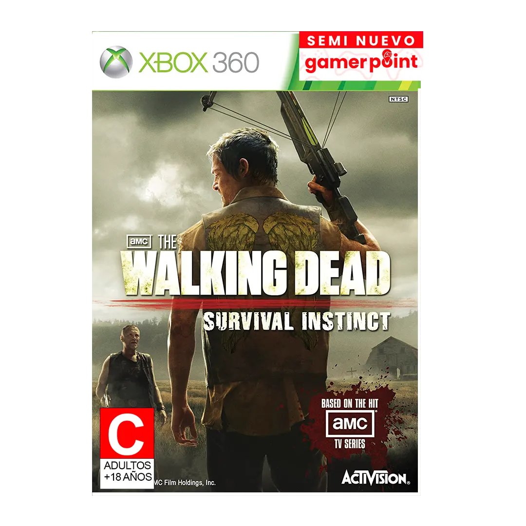 The Walking Dead Survival Instinct Xbox 360  Usado