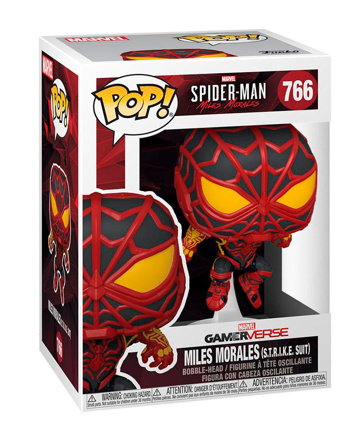 Funko Miles Morales (S.T.R.I.K.E Suit) Marvel Gamerverse 766 (Spiderman Miles Morales)